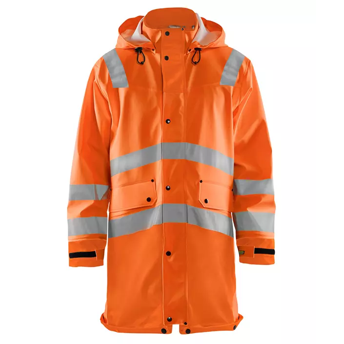 Blåkläder raincoat, Hi-vis Orange, large image number 0