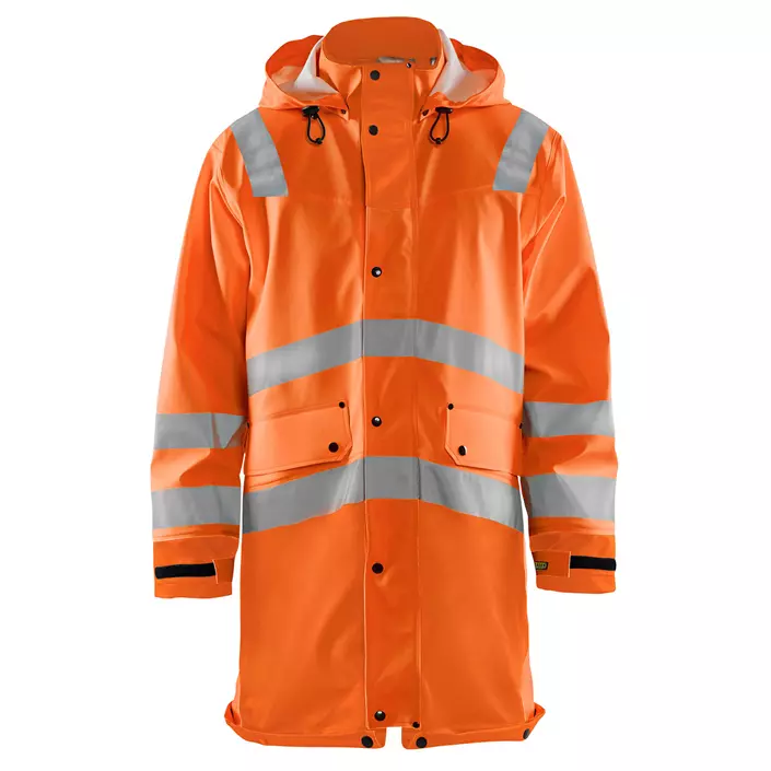 Blåkläder raincoat, Hi-vis Orange, large image number 0