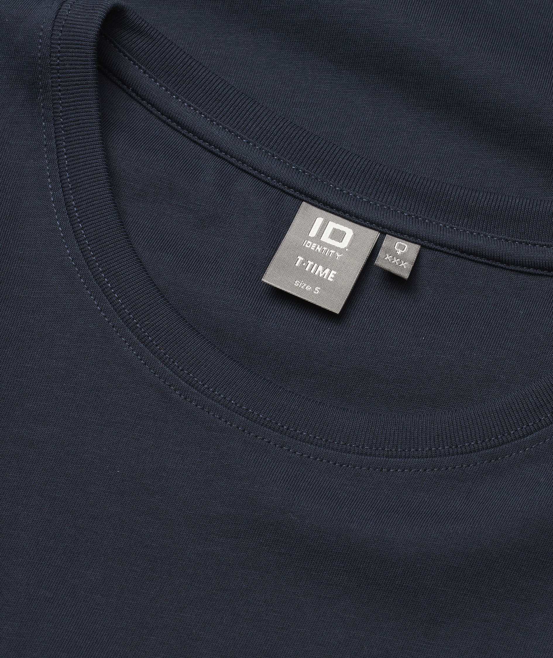 ID T-Time dame T-shirt, Navy, large image number 3
