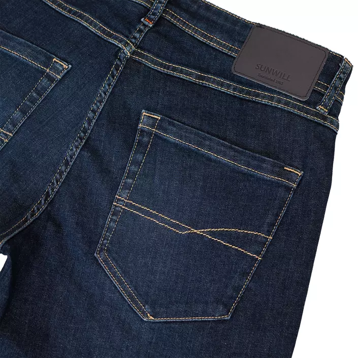 Sunwill Super Stretch fitted fit jeans, Dark blue, large image number 3