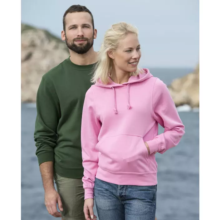 Clique Basic Roundneck Sweatshirt, Flaschengrün, large image number 1