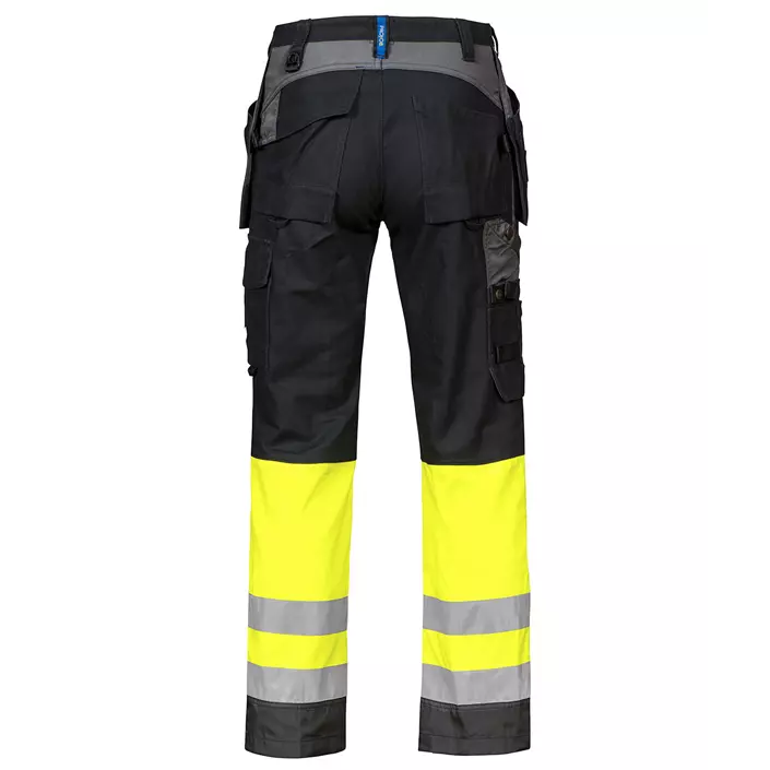 ProJob craftsman trousers 6522, Yellow/Black, large image number 2