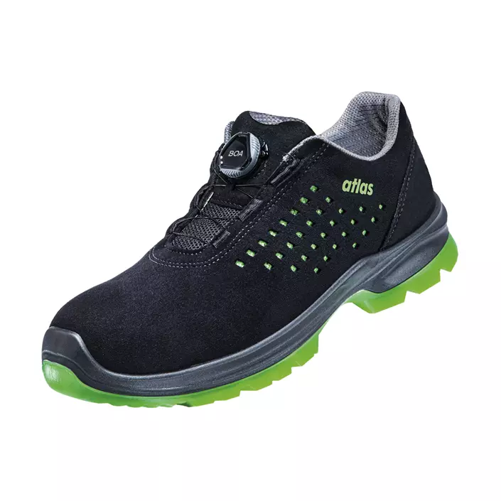 Atlas SL 920 2.0 Boa® skyddsskor S1, Svart/Grön, large image number 0