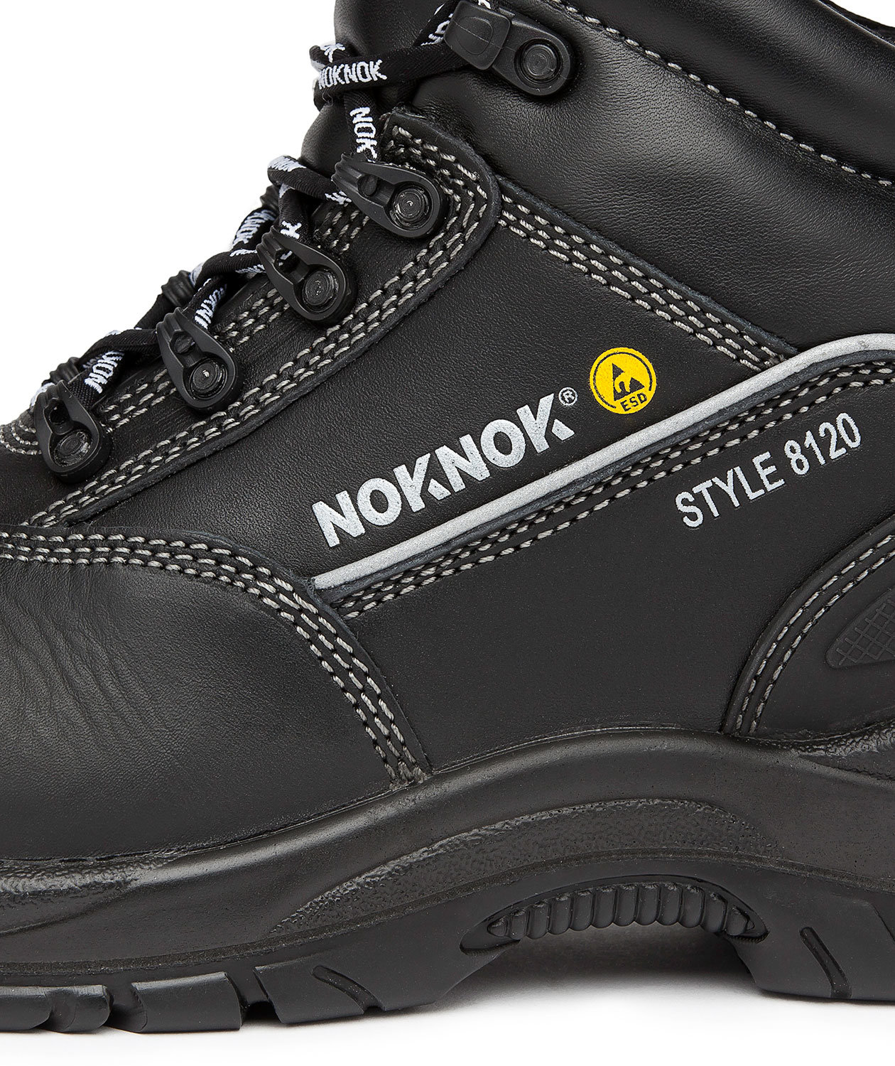 NOKNOK 8120 safety boots S3, Black, large image number 2