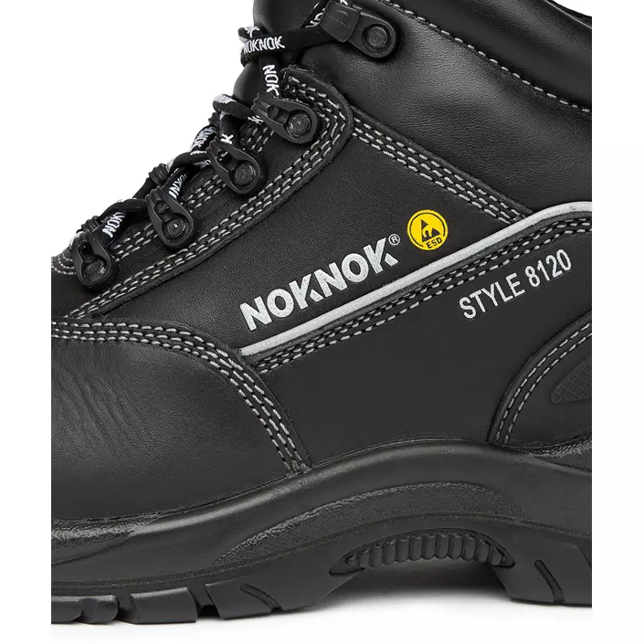 NOKNOK 8120 safety boots S3, Black, large image number 2