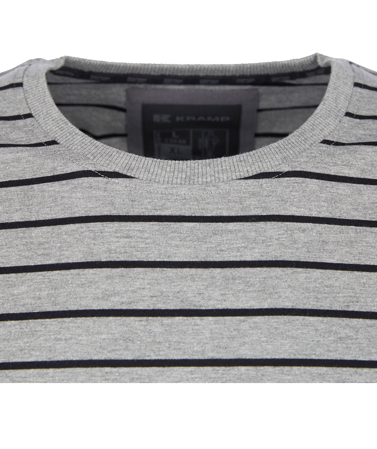 Kramp Technical T-shirt, Grey Melange/Black