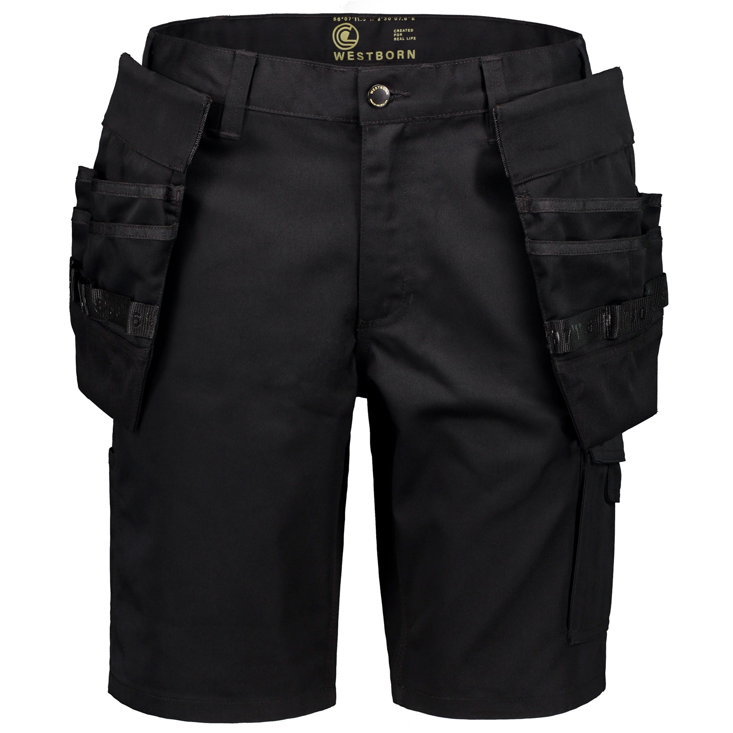 Westborn Core arbetsshorts, Black, large image number 4