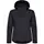 Clique Classic women's softshell jacket, Black, Black, swatch