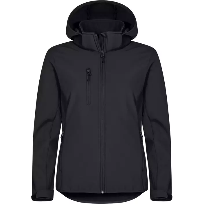 Clique Classic women's softshell jacket, Black, large image number 0