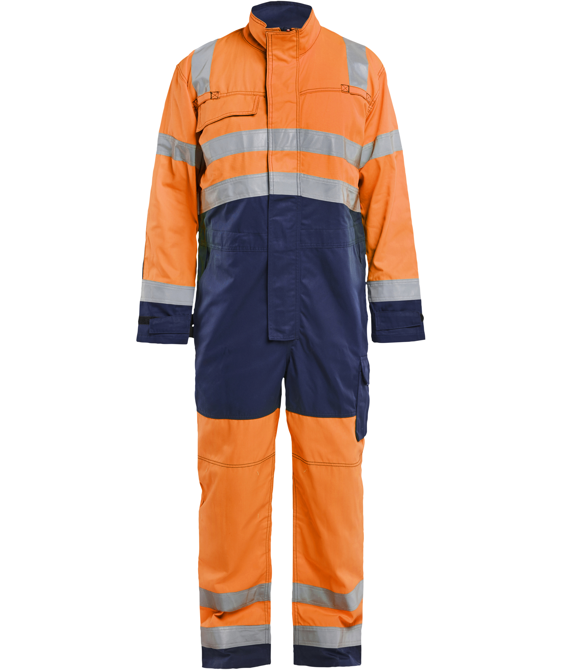 Bl&aring;kl&auml;der coverall, Hi-vis Orange/Marine, large image number 0