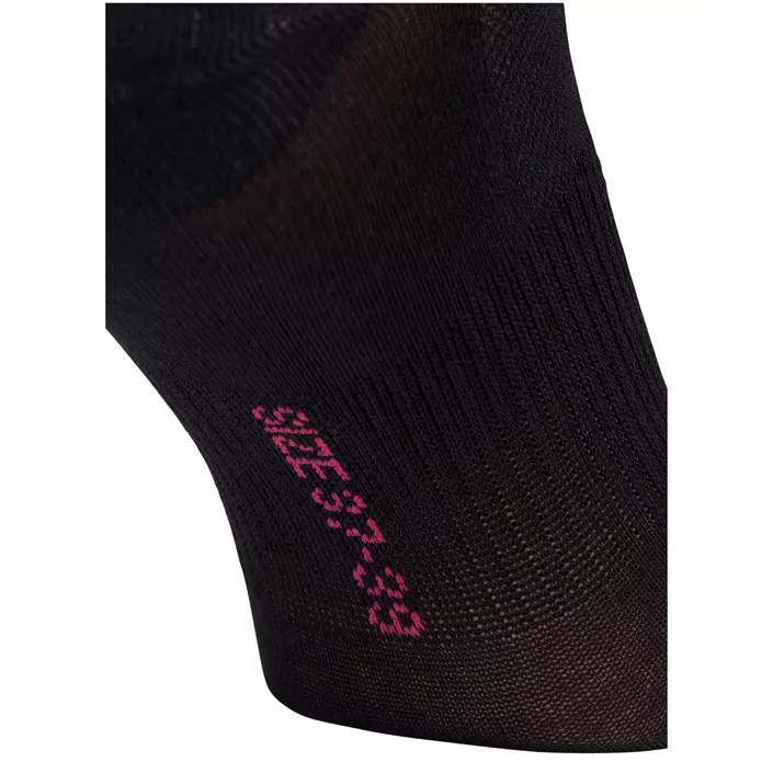 Jalas 2-pack ankel socks, Black, large image number 3