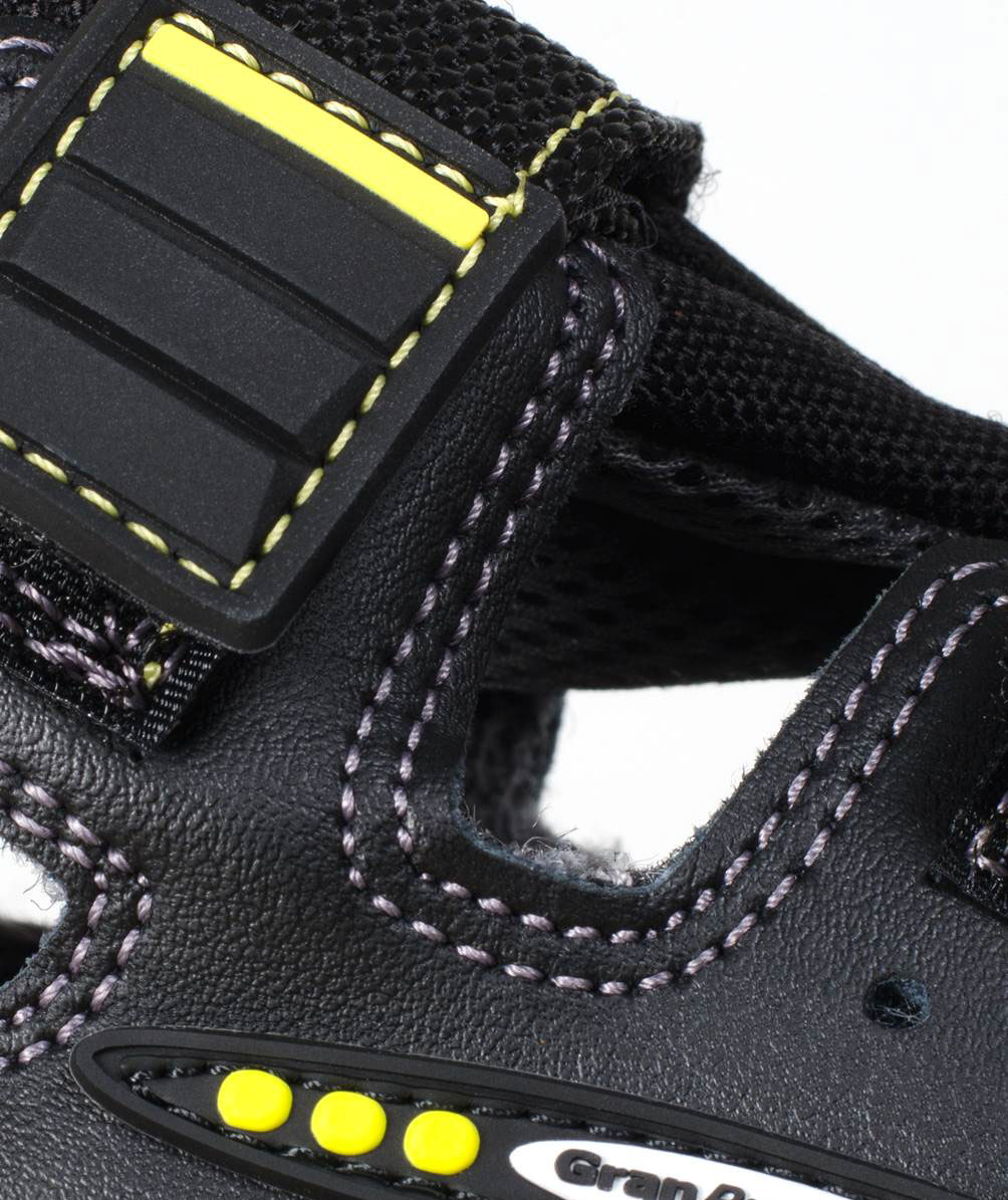 Jalas 1510 Antislip safety sandals S1, Black