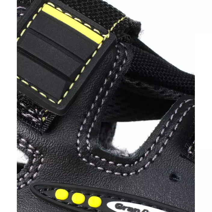 Jalas 1510 Antislip safety sandals S1, Black, large image number 1