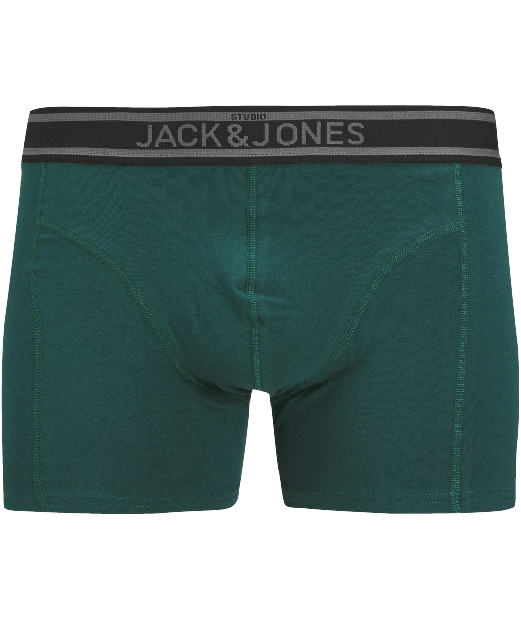 Jack & Jones JACAIDEN SOLID 3-pack boxer shorts, Deep Teal, large image number 6