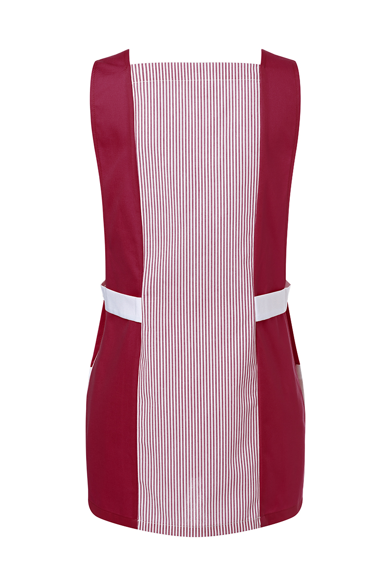 Karlowsky Nala dame dobbelt forkle, Bordeaux/white, large image number 1