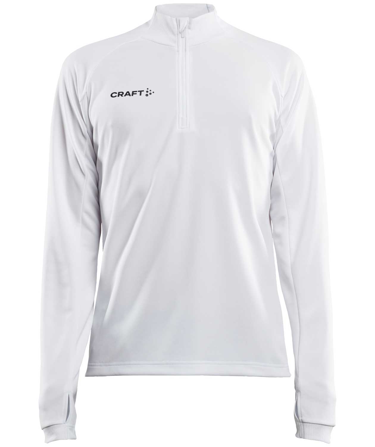 Craft Evolve Halfzip sweatshirt, Hvid, Hvid, swatch