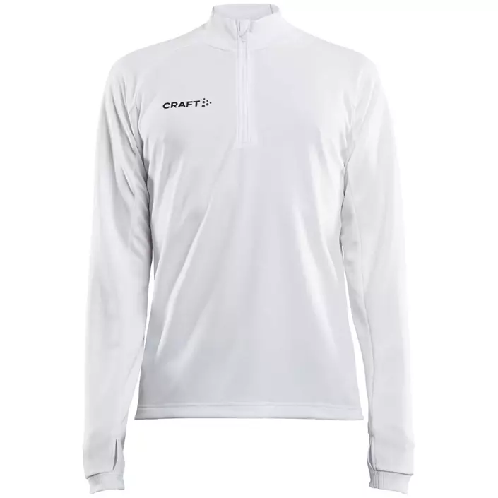 Craft Evolve Halfzip sweatshirt, Hvid, large image number 0