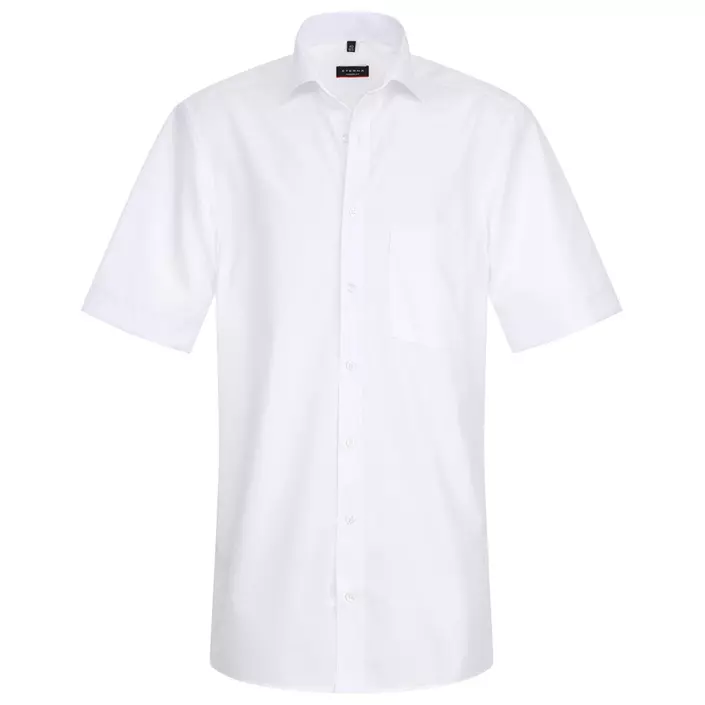 Eterna Modern fit kortärmad Poplin skjorta, White, large image number 0