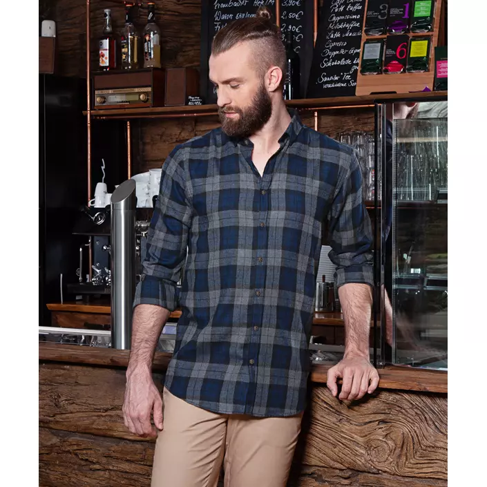 Karlowsky Origin Urban-Style Slim fit shirt, Navy, large image number 1