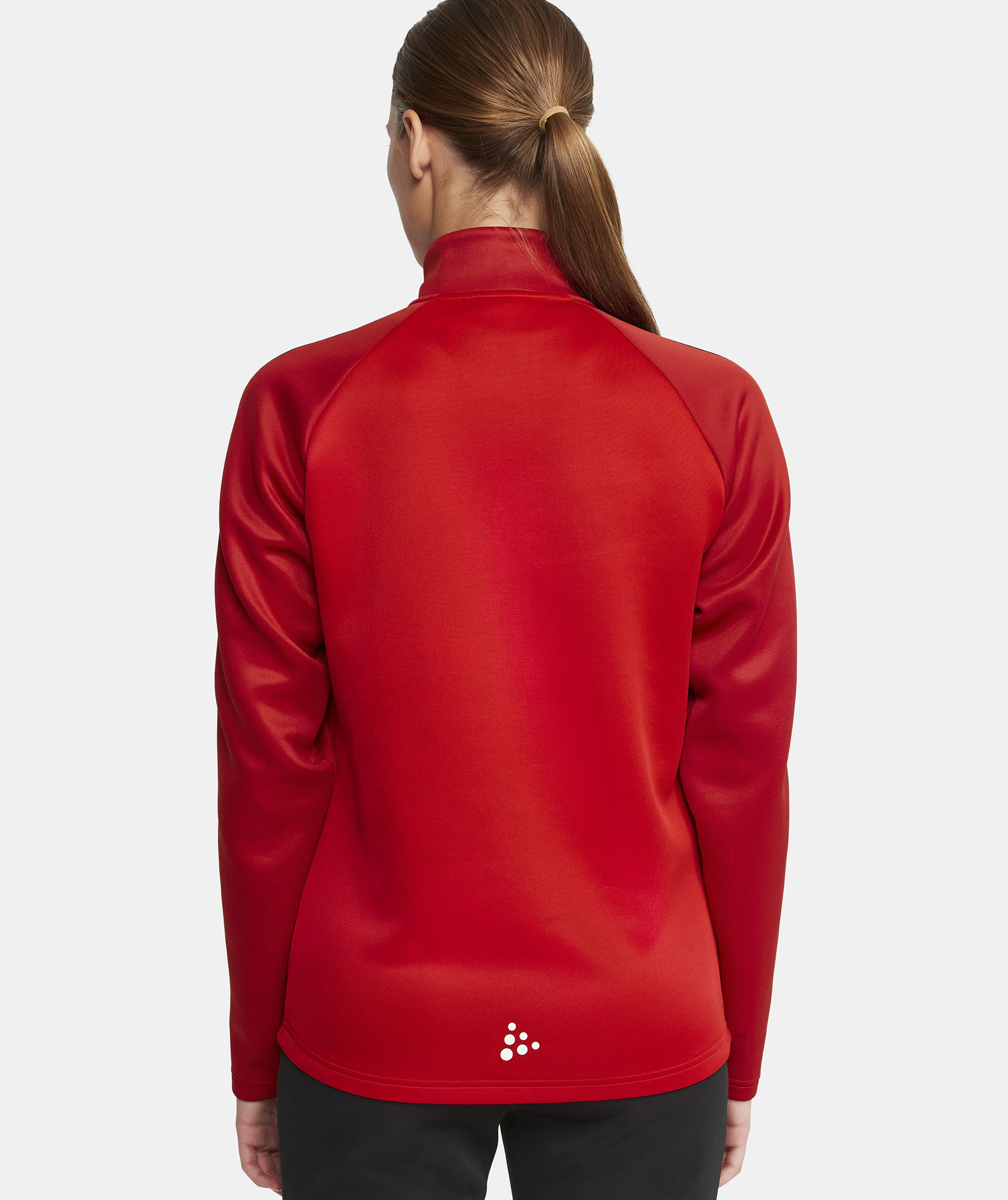Craft Squad 2.0 halfzip dame treningsgenser, Bright Red-Express, large image number 6