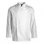 Kentaur long-sleeved chefs jacket in satin striped quality, White