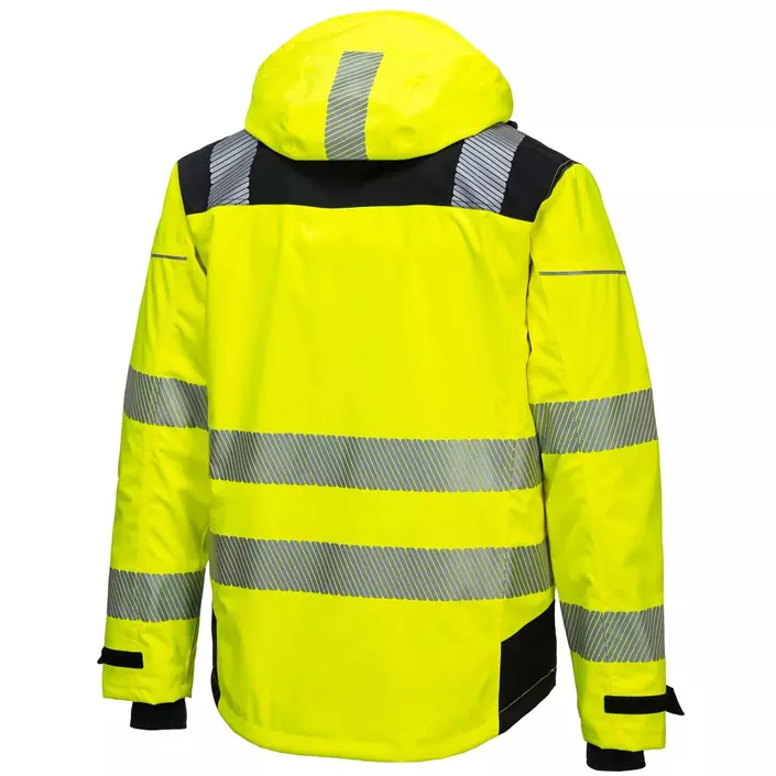 Portwest PW3 shell jacket, Hi-vis Yellow/Black, large image number 1