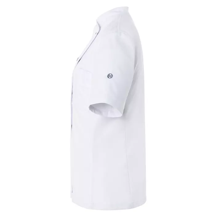 Karlowsky Greta short-sleeved women's chef jacket, White, large image number 4