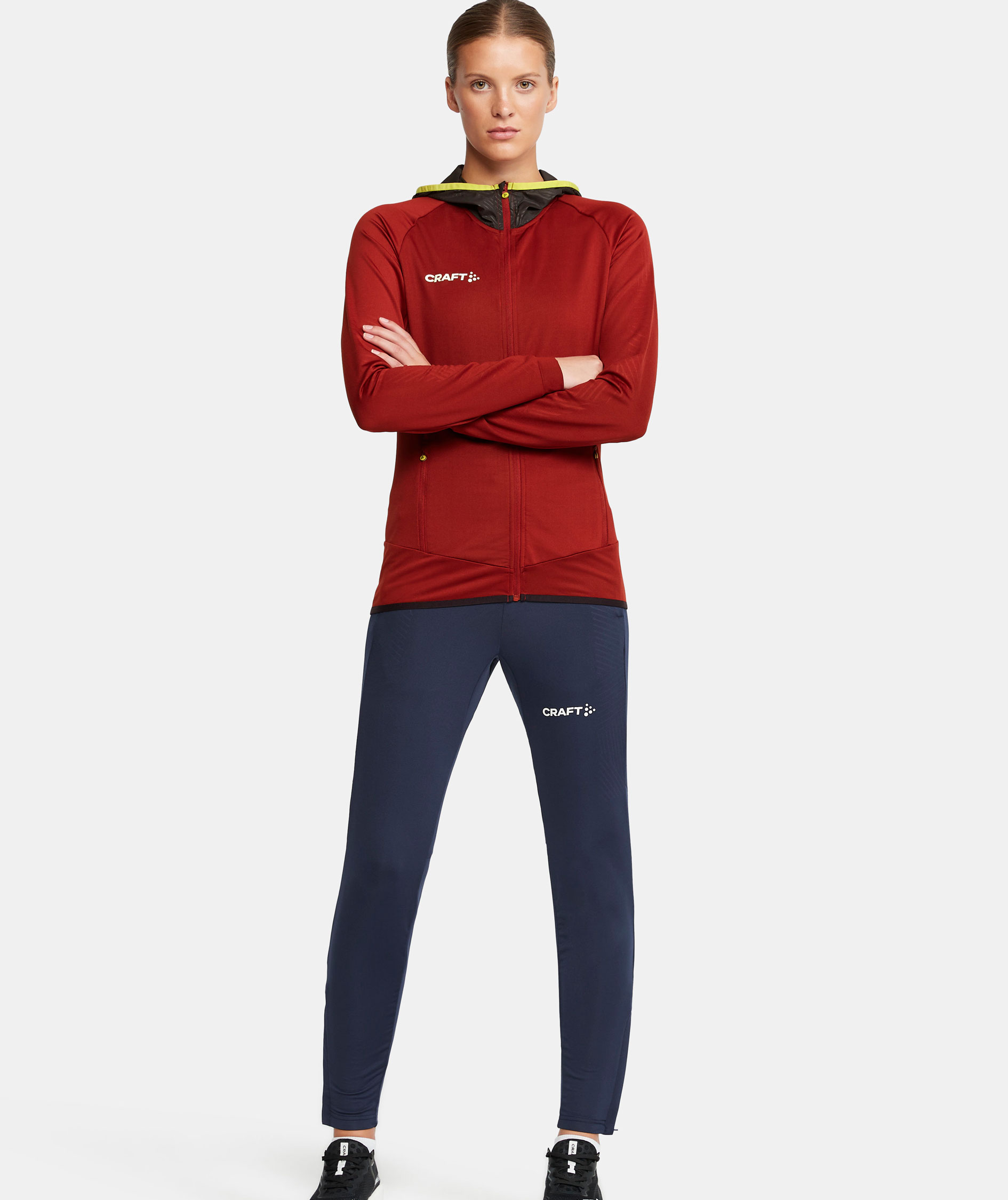 Craft Extend women's hoodie with zipper, Rhubarb, large image number 1