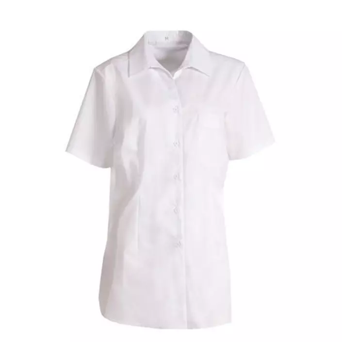 Nybo Workwear Performance modern fit kortærmet dameskjorte, Hvid, large image number 0