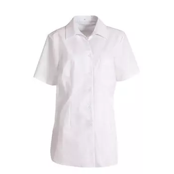 Nybo Workwear Performance modern fit short-sleeved women's shirt, White