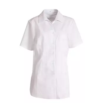 Nybo Workwear Performance modern fit kortærmet dameskjorte, Hvid