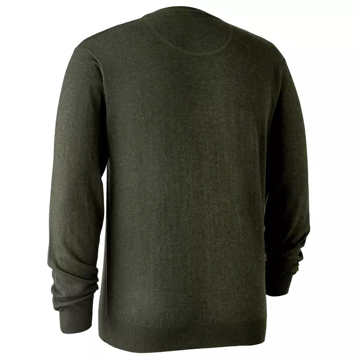 Deerhunter Kingston stickad tröja, Green Melange, large image number 1