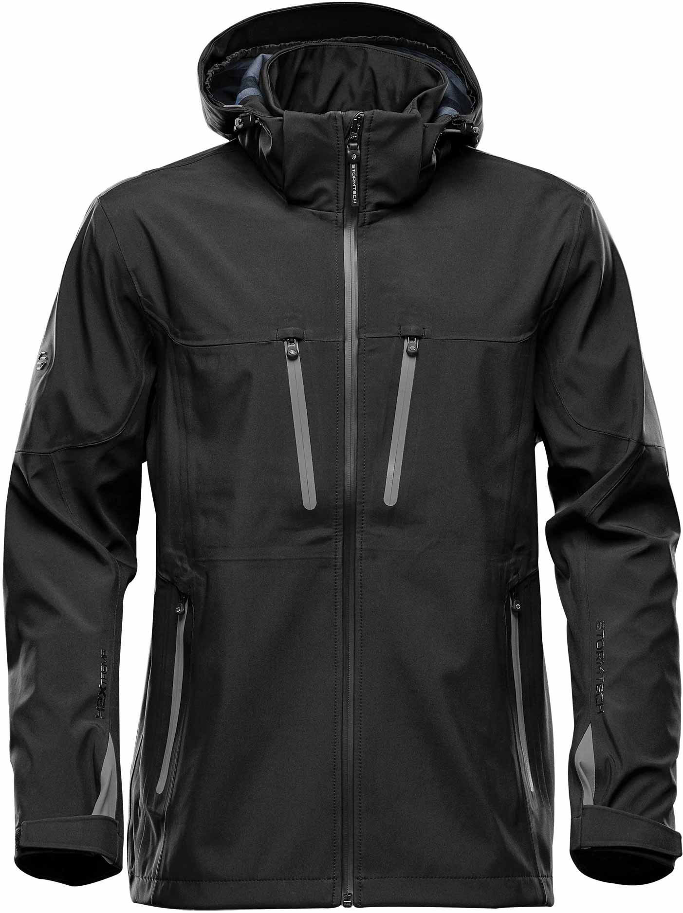 Stormtech Patrol softshell jacket, Black/Granite