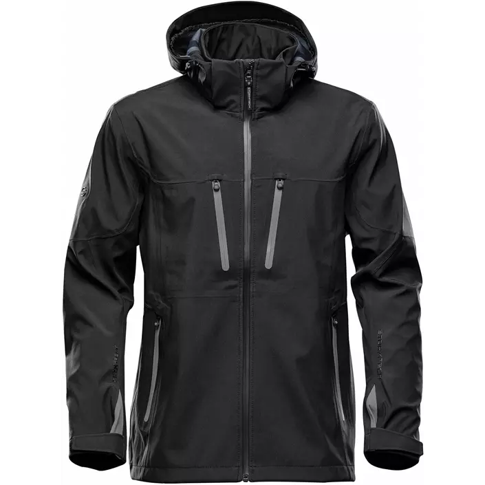 Stormtech Patrol softshell jacket, Black/Granite, large image number 0