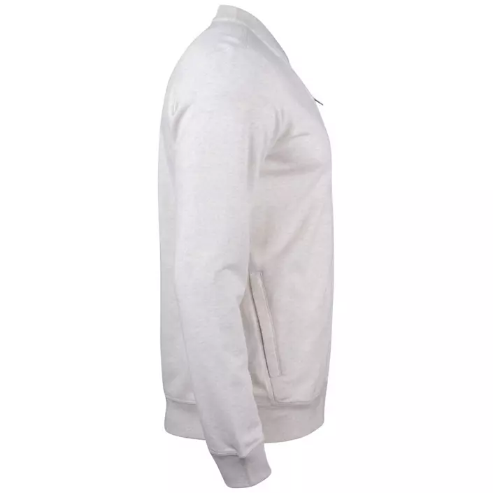 Clique Premium OC cardigan, Light grey mottled, large image number 2