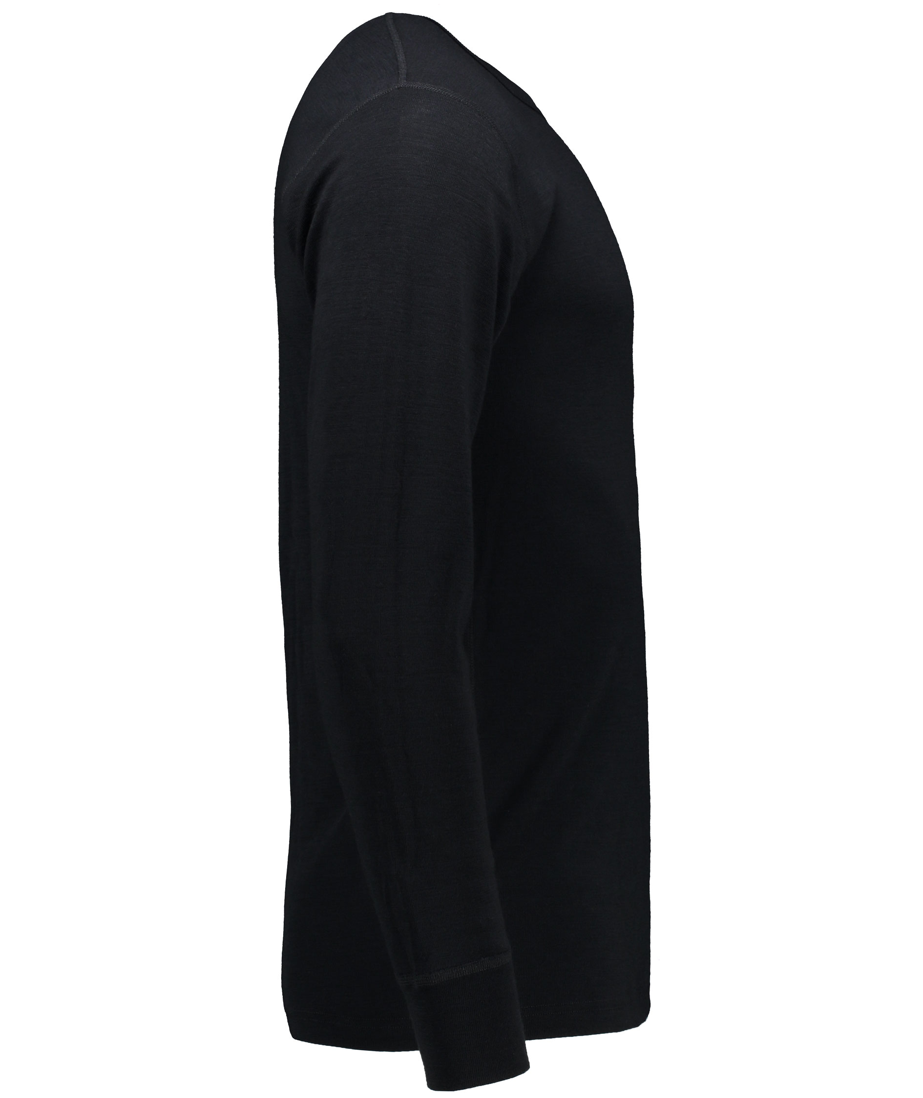 Westborn baselayer sweater with merino wool, Black, large image number 5