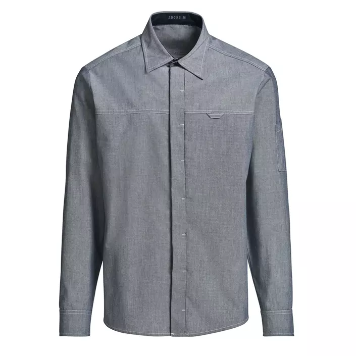 Kentaur modern fit server shirt, Chambray Grey, large image number 0
