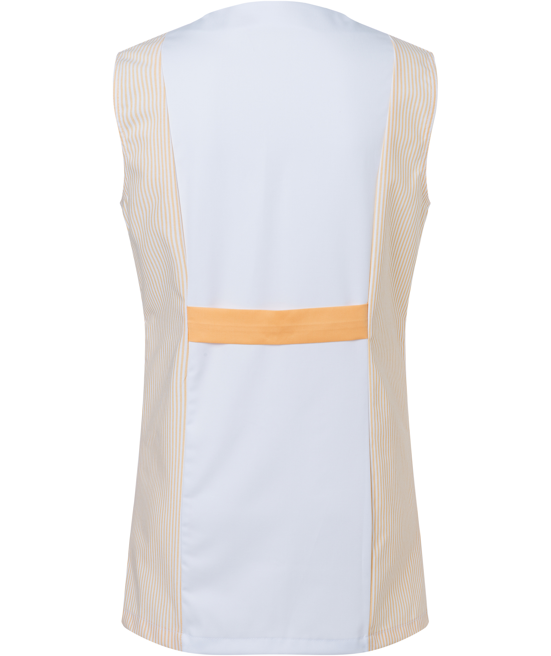 Karlowsky Sabrina Damen-Tunika ohne &Auml;rmel, White/ochre