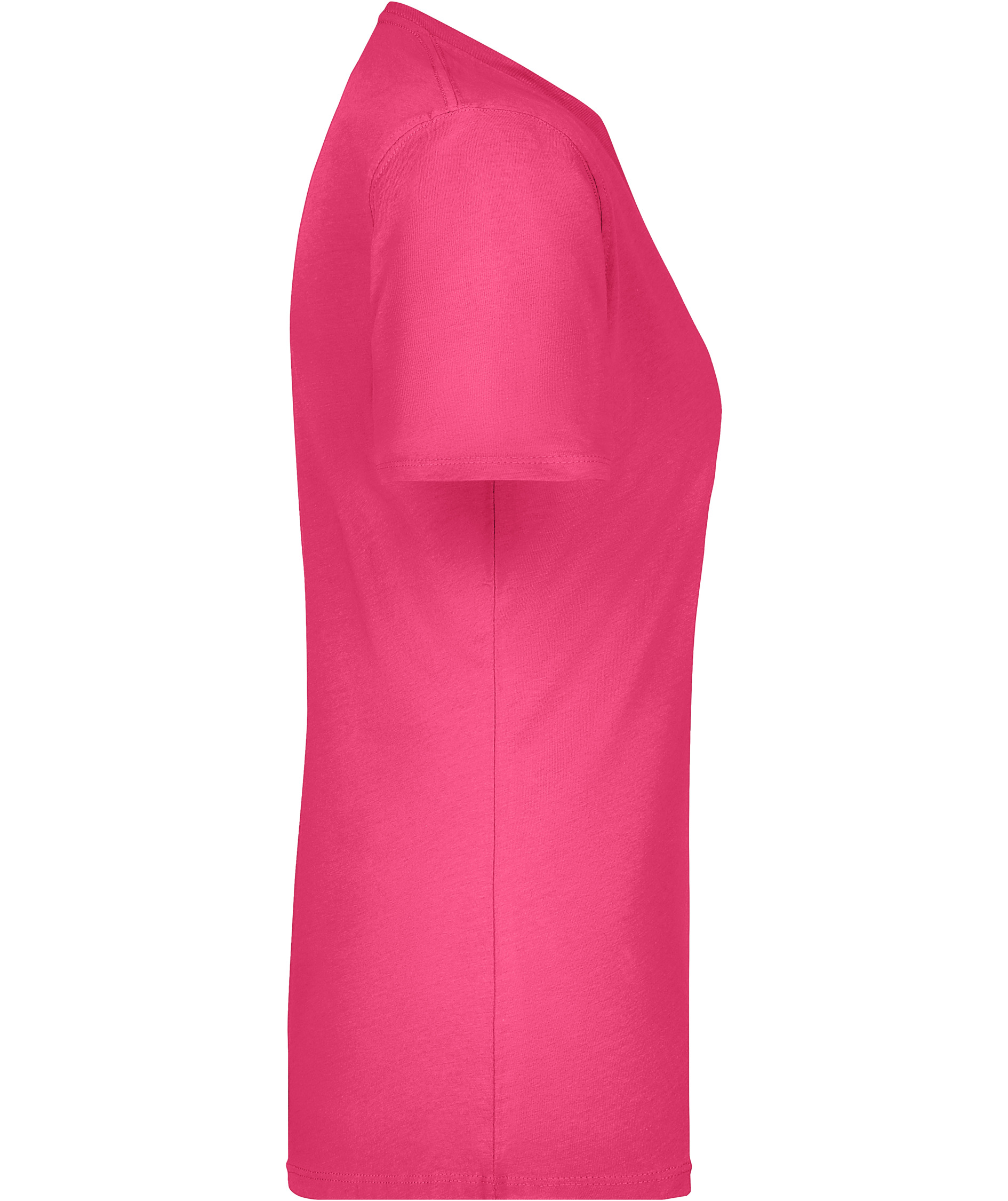 James & Nicholson Basic-T women's T-shirt, Rosa, large image number 2