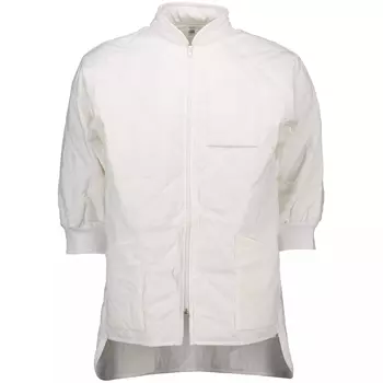 Borch Textile jakke med glidelås, Hvit