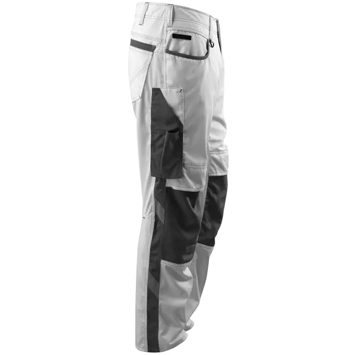 Mascot Unique Lemberg work trousers, White/Dark Antracit, large image number 3