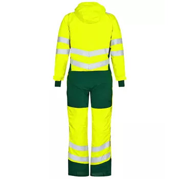 Engel Safety winter coverall, Hi-vis yellow/Green