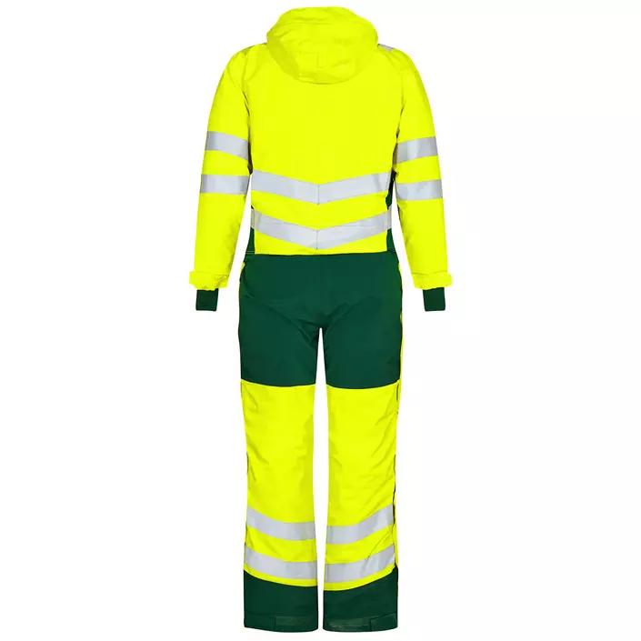 Engel Safety vinterkjeledress, Hi-vis gul/Grønn, large image number 1