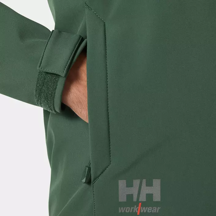 Helly Hansen Oxford softshell jacket, Spruce/Darkest Spruce, large image number 7