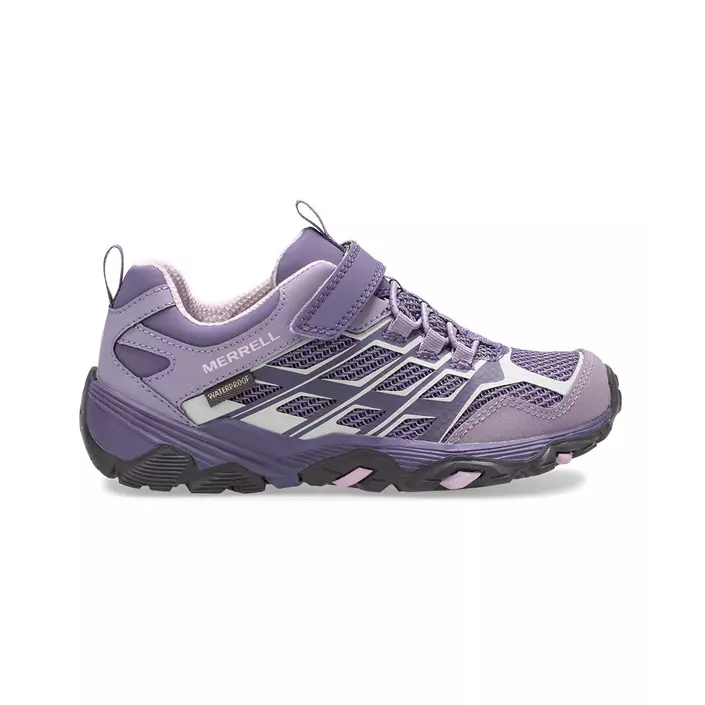 Merrell Moab FST Low A/C WP sneakers  till barn, Cadet/Purple Ash, large image number 0