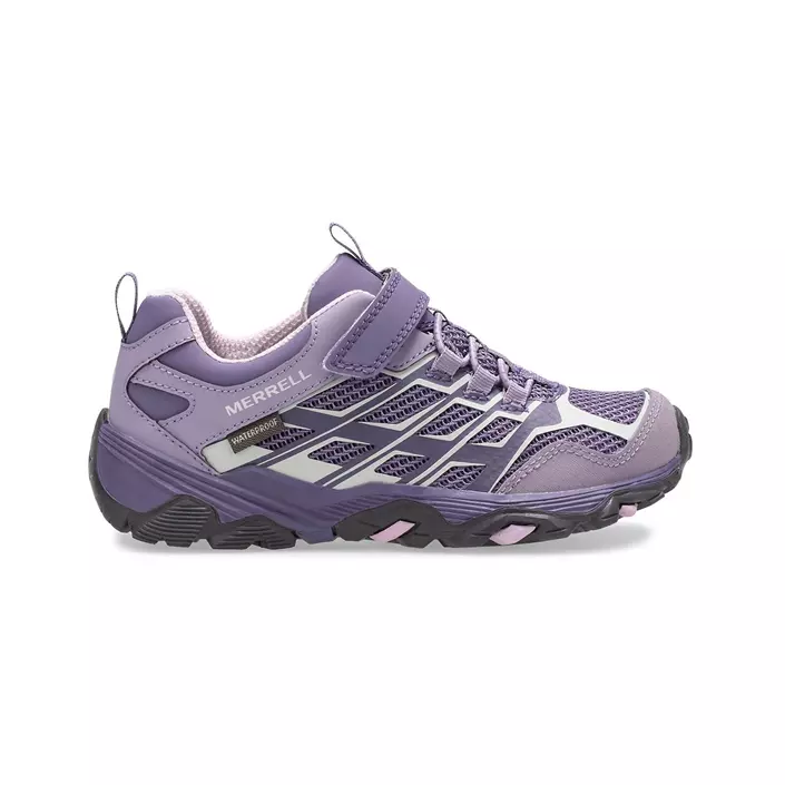 Merrell Moab FST Low A/C WP sneakers for kids, Cadet/Purple Ash, large image number 0