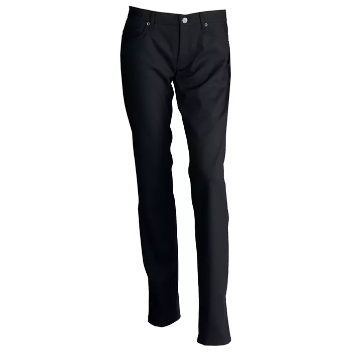 Nybo Workwear Harmony women's trousers with extra leg length, Black, large image number 0