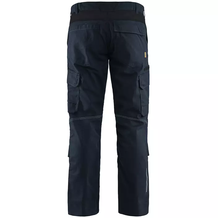 Blåkläder work trousers, Dark Marine/Black, large image number 1