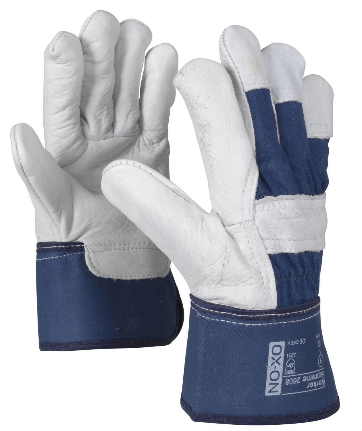 OX-ON Worker Supreme 2600 oxhide gloves, Nature