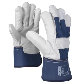 OX-ON Worker Supreme Rindleder-Handschuhe, Natur